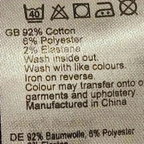 NEW NWT Heritage Denim Premium Slim Leg Jeans Surf Wash $125 - Picture 8 of 9